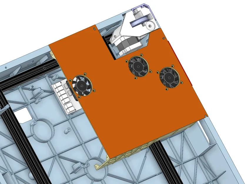 Bộ Kit Giá Đỡ BTT Manta M8P & Tấm Chắn Làm Mát Cho SV08 - Image 10