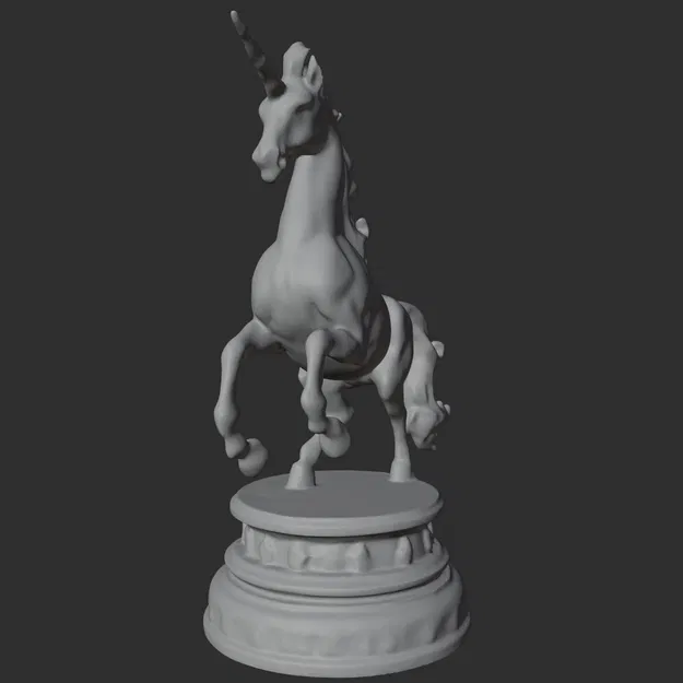 Mô hình kỳ lân Charging Unicorn - Tượng trang trí đầy uy lực - Image 11