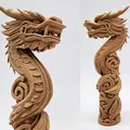 Tượng Rồng Totem Xoắn Ốc - Thumbnail 1