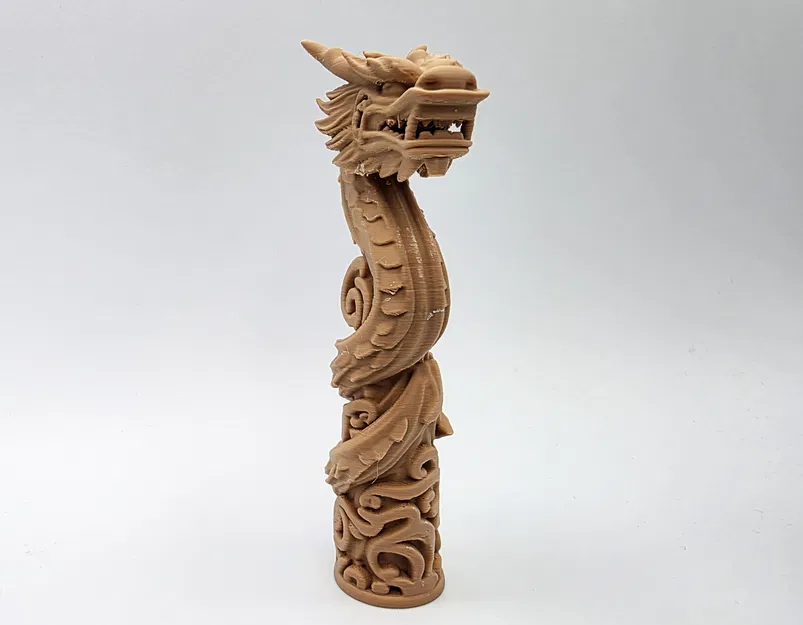 Tượng Rồng Totem Xoắn Ốc - Image 2