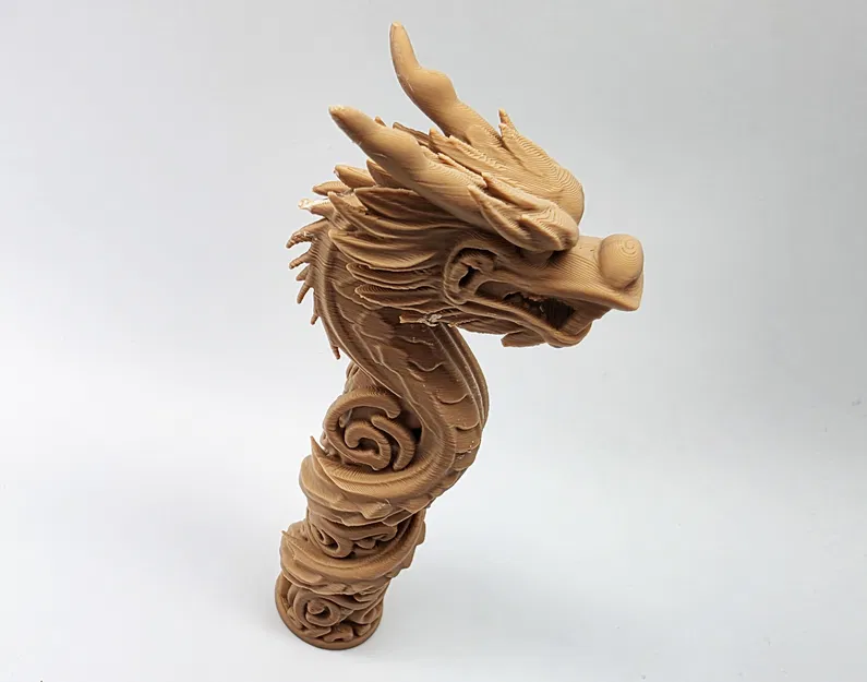 Tượng Rồng Totem Xoắn Ốc - Image 3