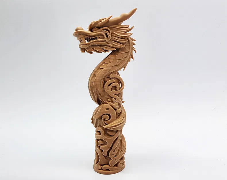 Tượng Rồng Totem Xoắn Ốc - Image 4