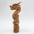 Tượng Rồng Totem Xoắn Ốc - Thumbnail 4