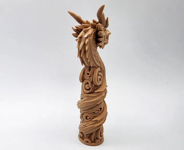 Tượng Rồng Totem Xoắn Ốc - Image 5