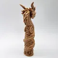 Tượng Rồng Totem Xoắn Ốc - Thumbnail 5