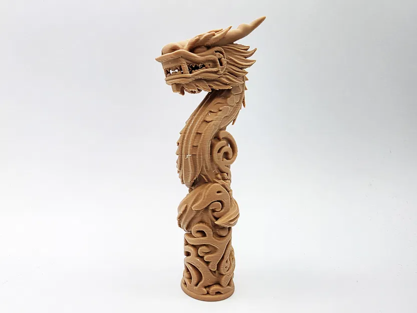 Tượng Rồng Totem Xoắn Ốc - Image 6