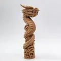 Tượng Rồng Totem Xoắn Ốc - Thumbnail 7
