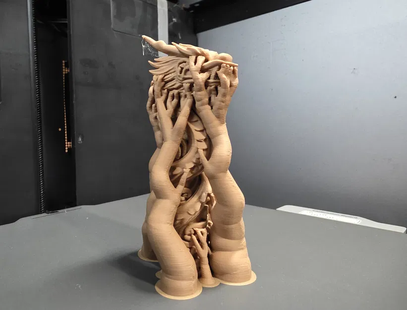 Tượng Rồng Totem Xoắn Ốc - Image 8