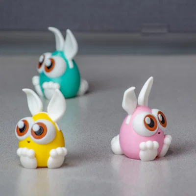 Cute Bunny Egg - Trứng Phục sinh hóa trang thành thỏ cực dễ thương!