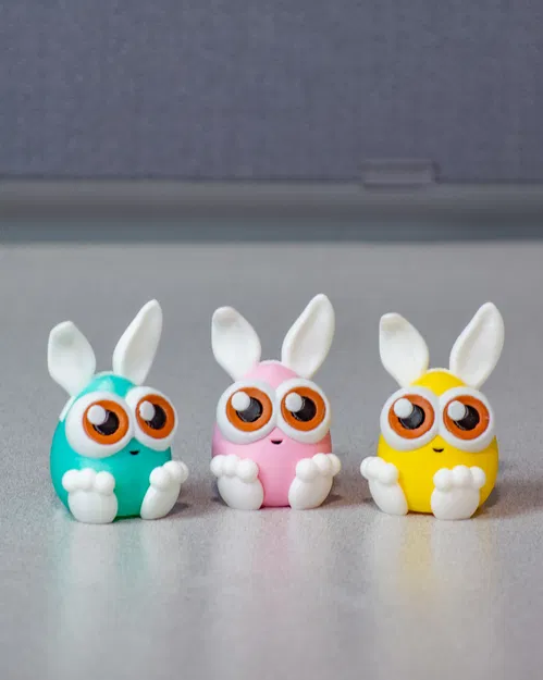 Cute Bunny Egg - Trứng Phục sinh hóa trang thành thỏ cực dễ thương! - Image 3