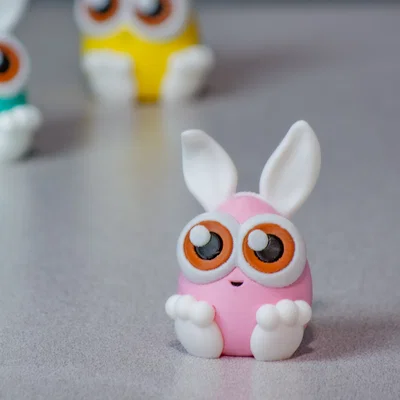 Cute Bunny Egg - Trứng Phục sinh hóa trang thành thỏ cực dễ thương!