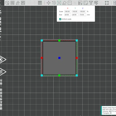 Hộp Đựng Đồ Đa Năng 6x6x7 cm (File In 3D Tiện Ích)