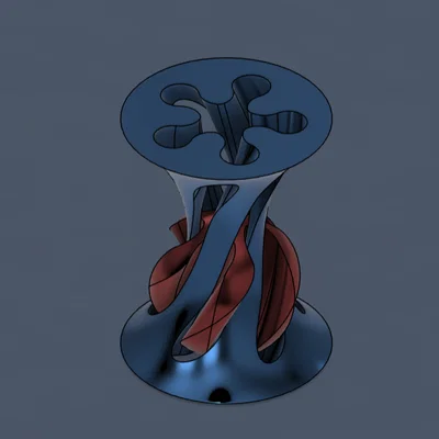 Đồ chơi Hourglass Fidget V2: Phiên bản bền bỉ, dễ in 3D
