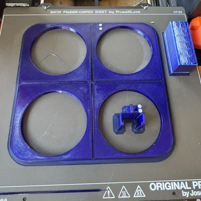 Giá đỡ cốc (4 ngăn) có thể gấp gọn - Foldable cup holder (4)