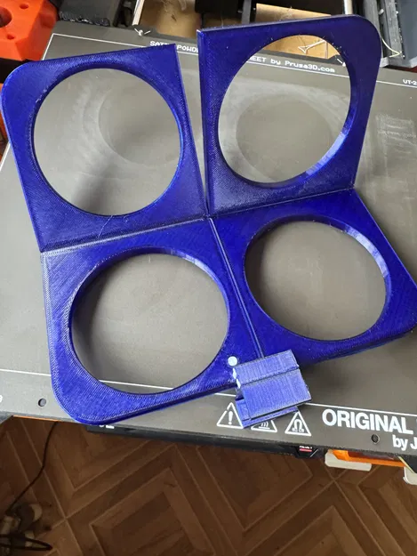 Giá đỡ cốc (4 ngăn) có thể gấp gọn - Foldable cup holder (4) - Image 3