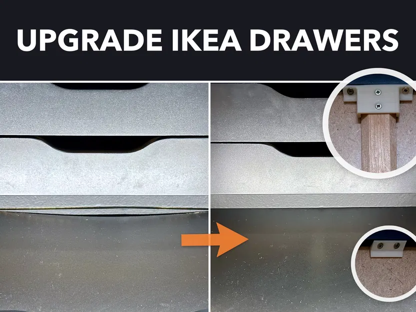 Bộ nâng cấp ngăn kéo IKEA Alex - Image 1