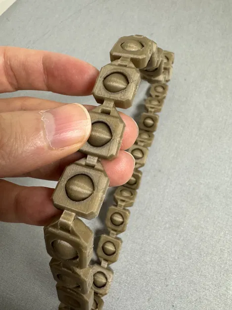 27 Bead Flexi Fidget Mala v2 - Mô hình in tại chỗ (Print in Place) - Image 5