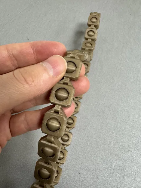 27 Bead Flexi Fidget Mala v2 - Mô hình in tại chỗ (Print in Place) - Image 8