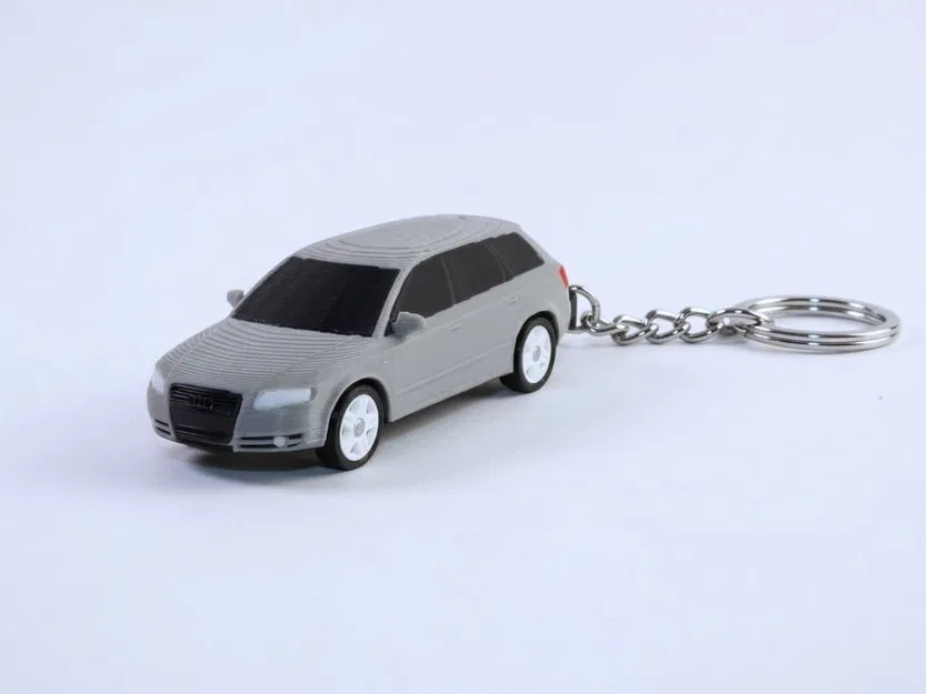 Mô hình móc khóa Audi A4 tỉ lệ 1:64 độc đáo - Image 1