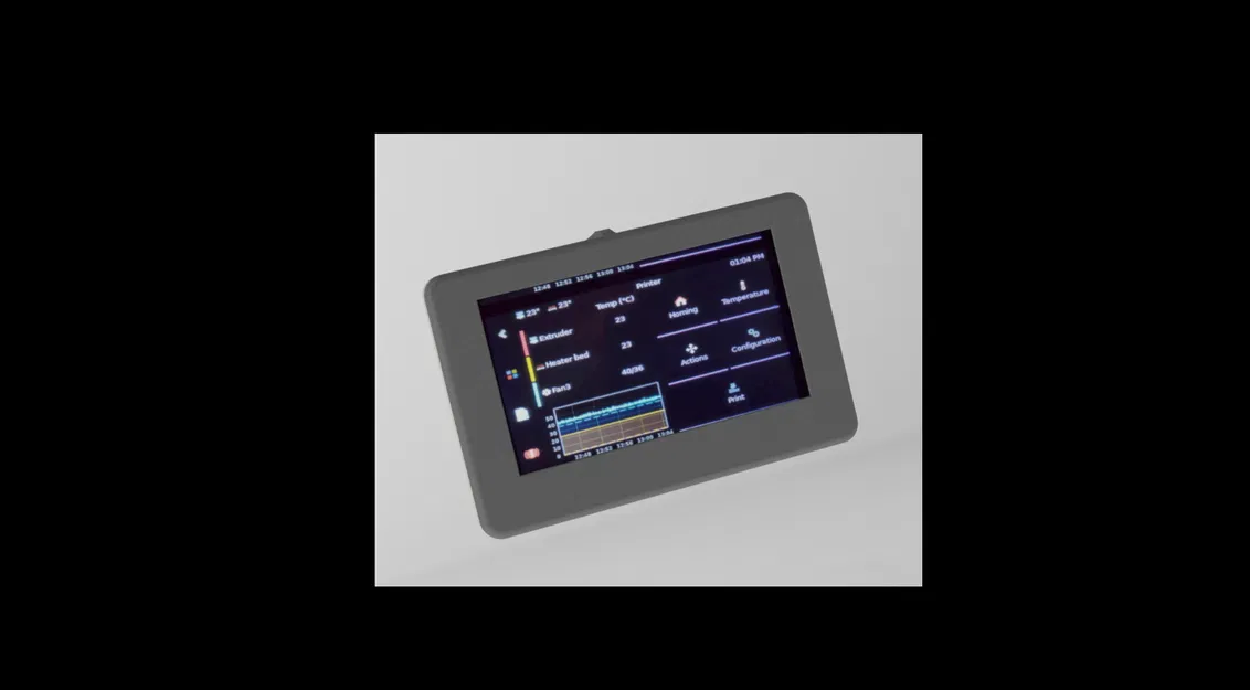 Voron 2.4 - Giá đỡ màn hình cảm ứng 7 inch - Image 7