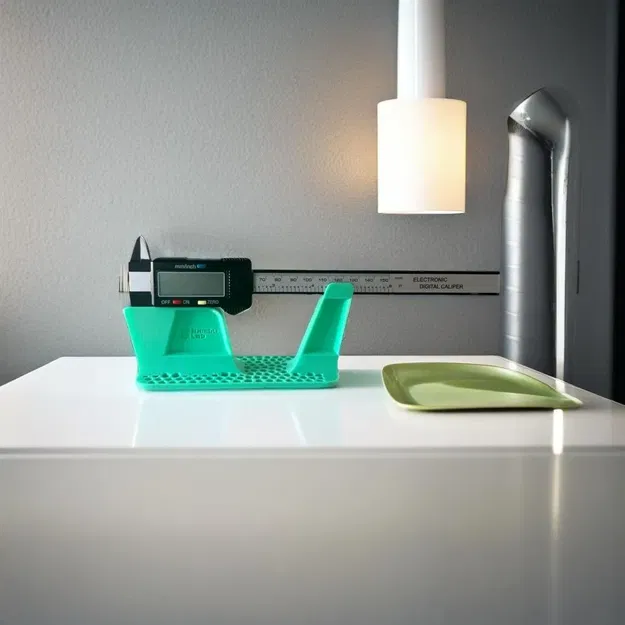 Giá đỡ thước kẹp điện tử họa tiết Voronoi - Tối ưu hóa góc làm việc - Image 1