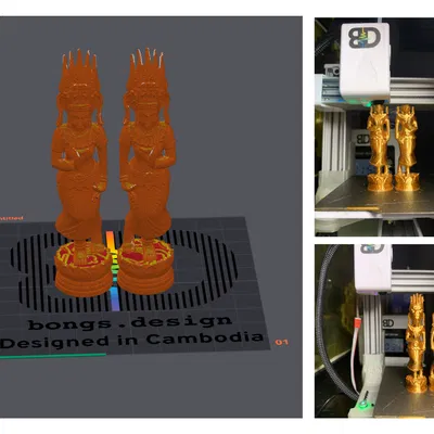 Nâng cấp EasyThreed K10 // bd.micro: Tối ưu hóa bàn in, trục Z và quạt