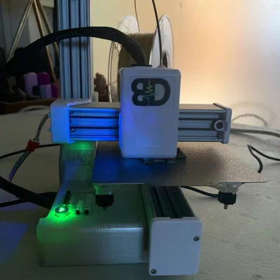 Nâng cấp EasyThreed K10 // bd.micro: Tối ưu hóa bàn in, trục Z và quạt