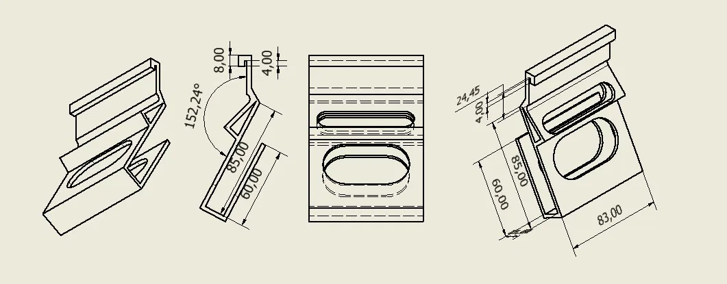 Giá đỡ điện thoại gắn trên nắp máy Prusa Core One - Image 7