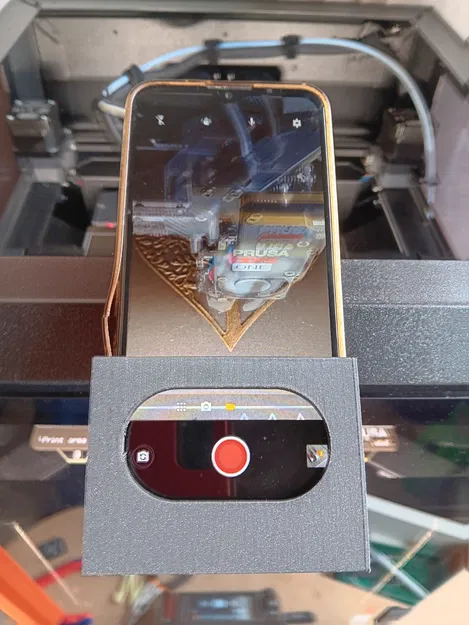 Giá đỡ điện thoại gắn trên nắp máy Prusa Core One - Image 10