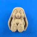 Mô hình 3D chú thỏ con dễ thương (Nachwuchs Osterhase) để trang trí - Thumbnail 2