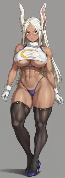 Mô hình 3D nhân vật Mirko phong cách cá tính cho người sưu tầm - Image 2