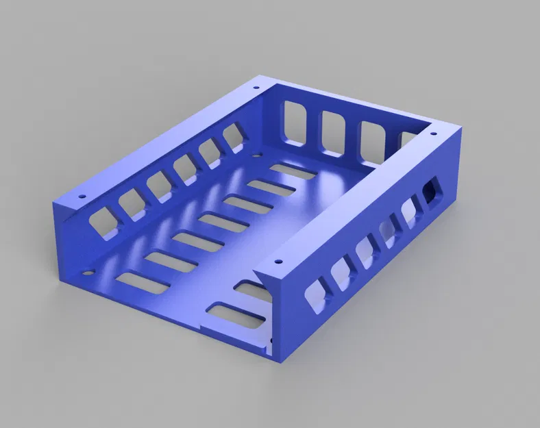 Khay gắn ổ cứng 3.5 inch dưới bàn làm việc – Giải pháp gọn gàng - Image 1