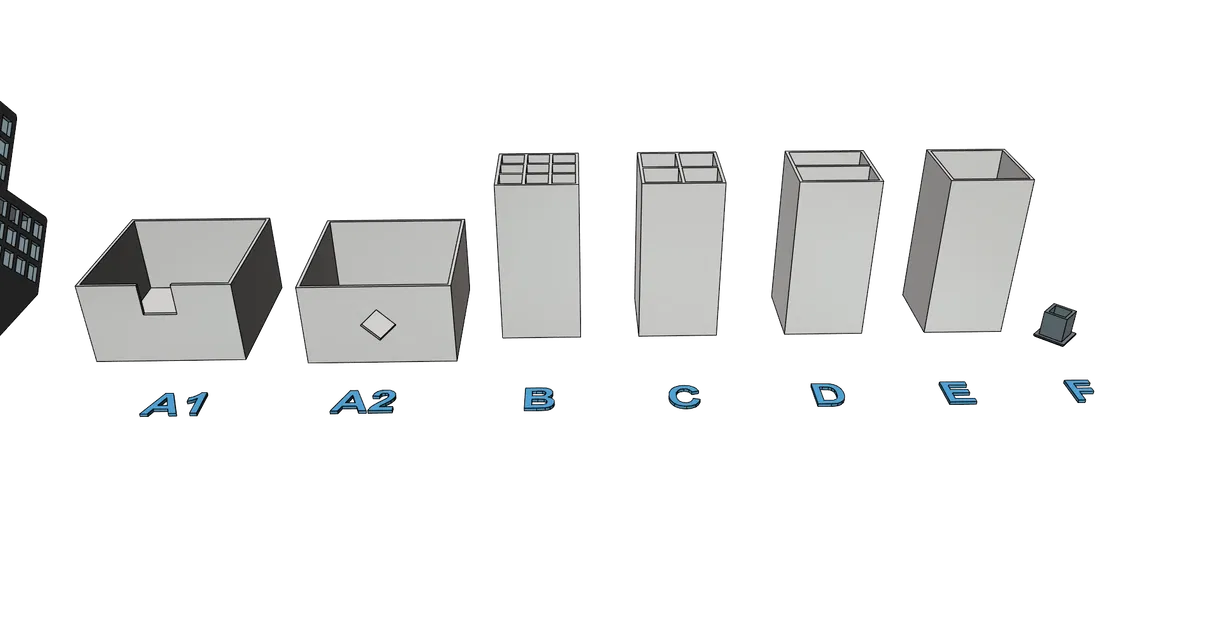Khay Đựng Đồ Để Bàn QUADS - Gọn Gàng, Tiện Lợi, Dễ In Không Cần Support - Image 11