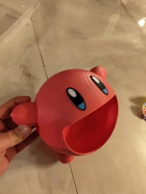 Khay đựng đồ hình nhân vật Kirby đáng yêu in 3D - Image 2