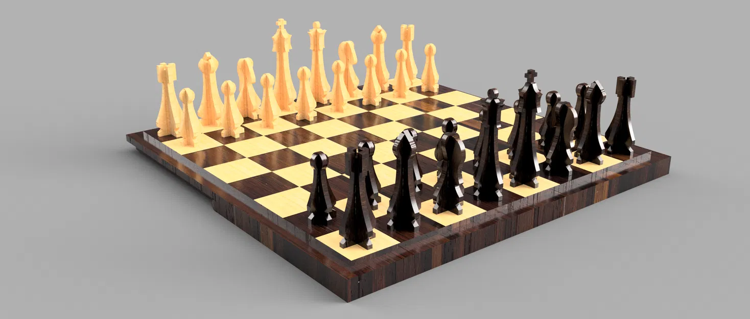 Chess Book - Bộ cờ vua ngụy trang kiểu sách - Image 1