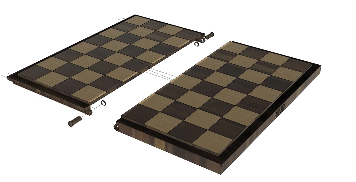 Chess Book - Bộ cờ vua ngụy trang kiểu sách - Image 2