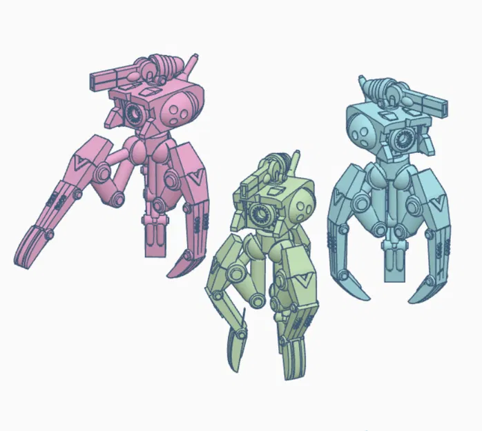 Mô hình robot chân nhện RISC-y Battle Tripods cho Board Game - Image 4