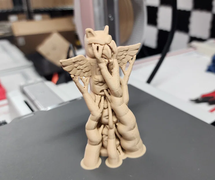 Mô hình Cột Totem Đại bàng 3D trang trí độc đáo - Image 6