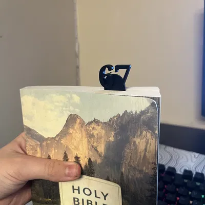 Bookmark hình số 67 độc đáo – Mẫu in 3D đánh dấu trang sách tiện lợi