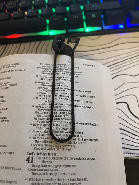 Bookmark hình số 67 độc đáo – Mẫu in 3D đánh dấu trang sách tiện lợi - Image 4