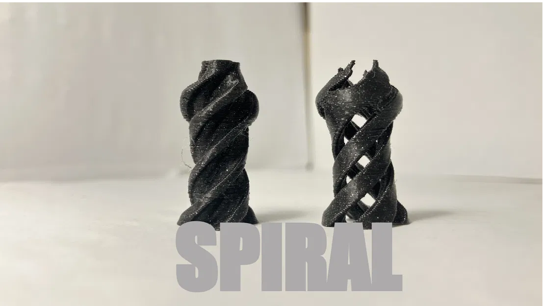 Đồ chơi fidget xoắn ốc hình chai nước in 3D độc đáo - Image 1