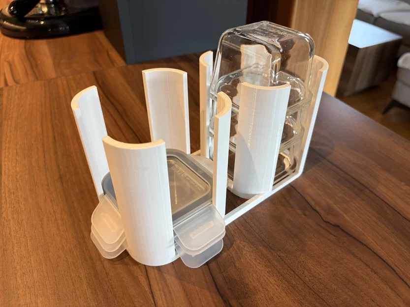 Giá đỡ hộp và nắp IKEA 365+ in 3D gọn gàng cho ngăn kéo - Image 1