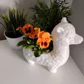 Chậu cây trang trí hình Alpaca - Đồ trang trí in 3D cực đáng yêu - Thumbnail 3