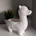 Chậu cây trang trí hình Alpaca - Đồ trang trí in 3D cực đáng yêu - Thumbnail 4