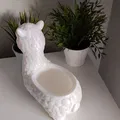Chậu cây trang trí hình Alpaca - Đồ trang trí in 3D cực đáng yêu - Thumbnail 5