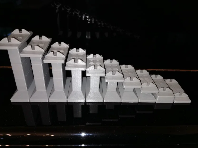 Hệ thống trụ đỡ cầu lắp ráp cho mô hình tàu hỏa H0 - Image 1