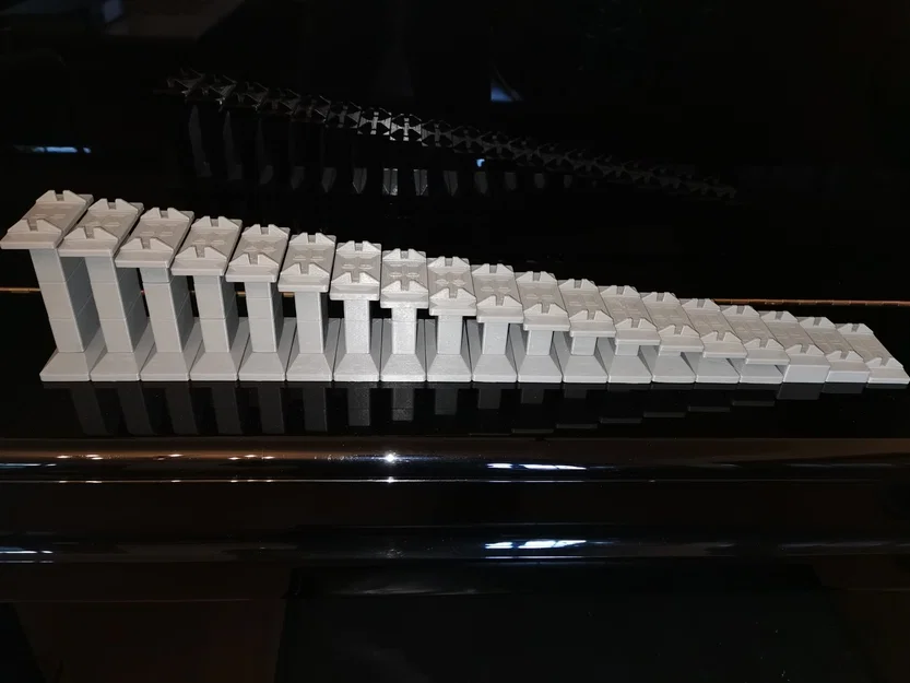 Hệ thống trụ đỡ cầu lắp ráp cho mô hình tàu hỏa H0 - Image 3