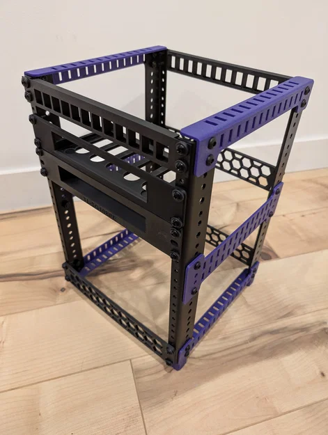 Bộ Khung Rack 10 Inch DIY Tương Thích Gator Rackworks Cho Homelab - Image 1