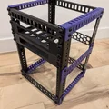 Bộ Khung Rack 10 Inch DIY Tương Thích Gator Rackworks Cho Homelab - Thumbnail 1