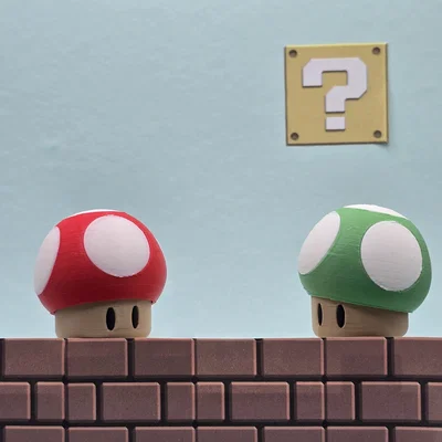 Fidget Clicker hình Nấm Mario